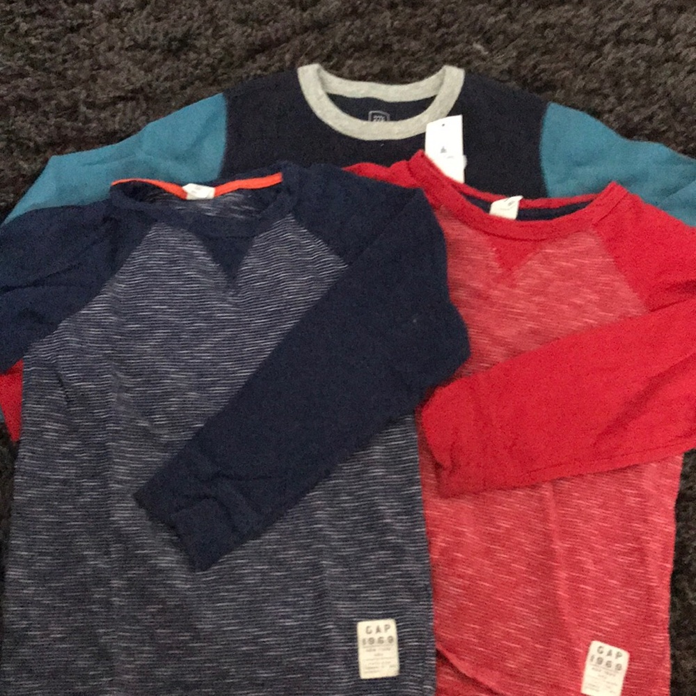 Boys GAP Long sleeve shirts bundle
